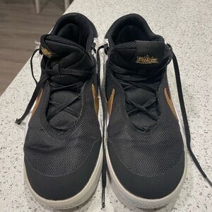 Nike Black and Brown Youth Sneakers